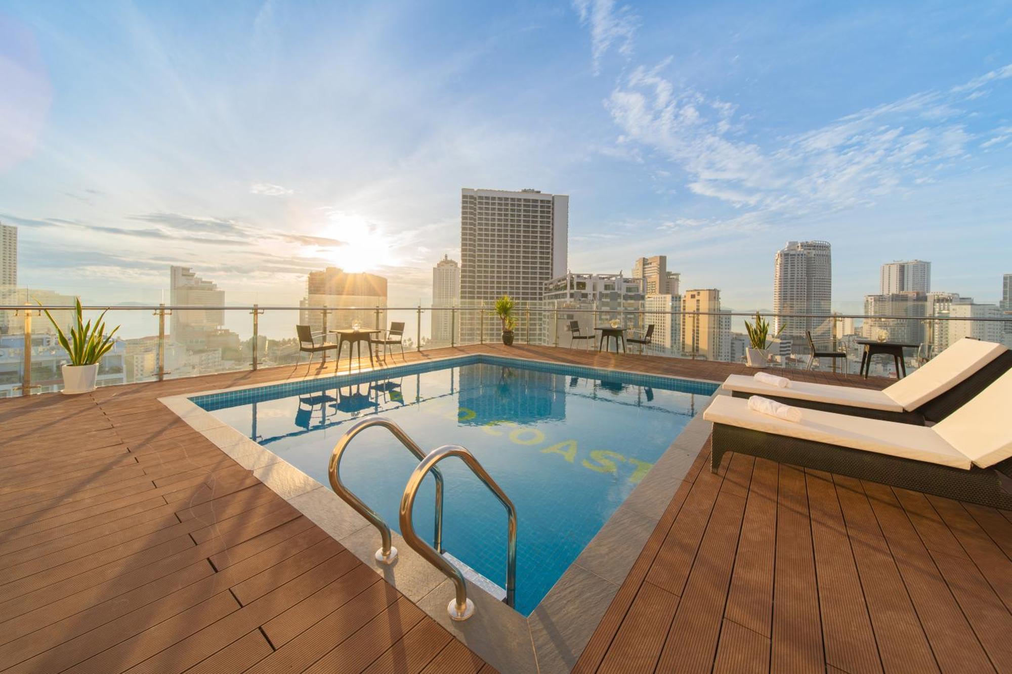 Khách sạn Bờ Biển Vàng - Gold Coast Hotel Nha Trang Exterior foto